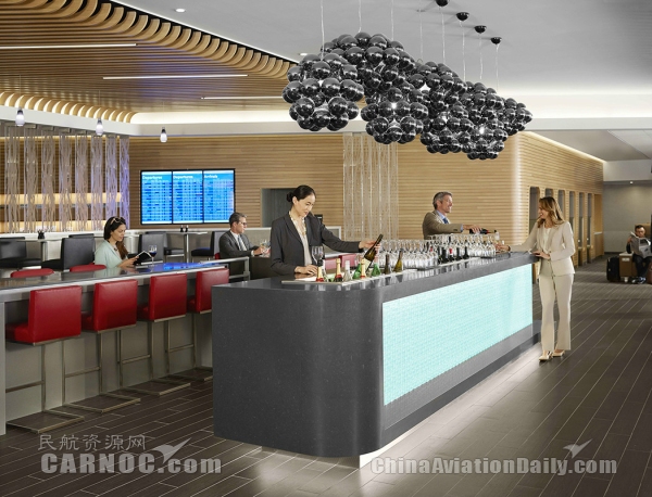 美国航空首推机场头等舱旗舰餐厅 提升客户体验